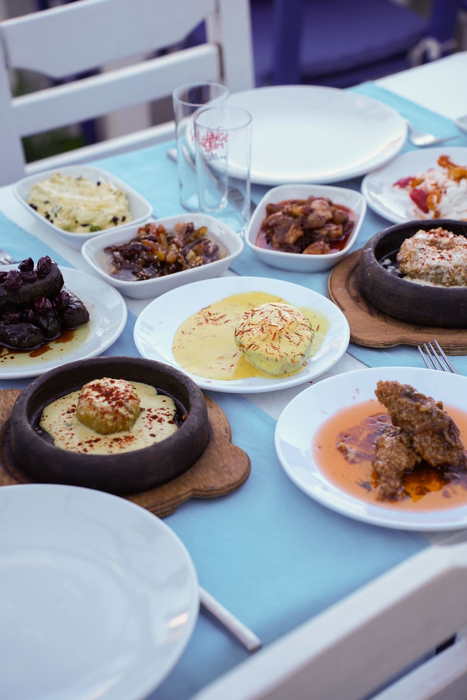 Ege mezeleri ve balık sofrası Bodrum