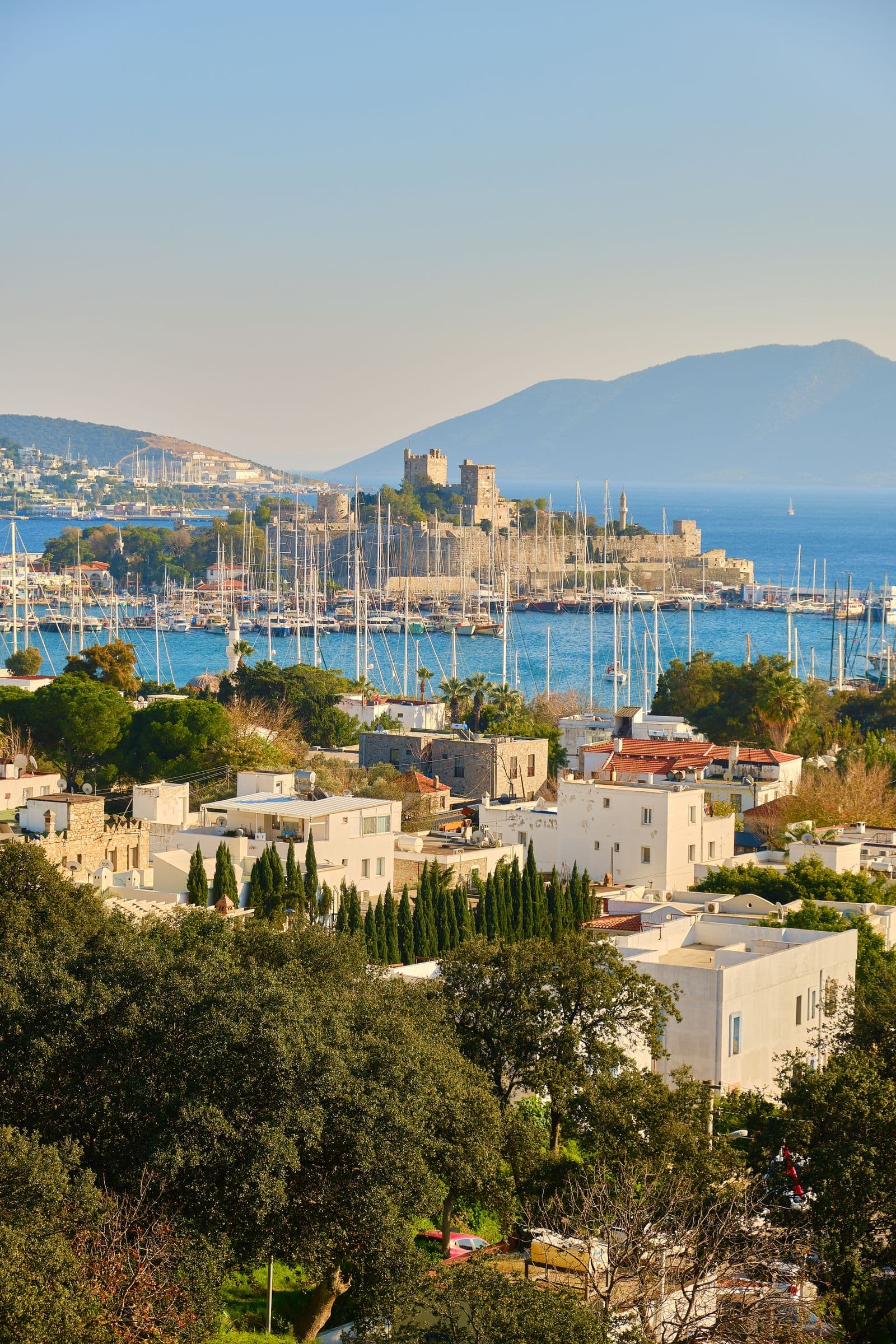 Bodrum Kalesi ve liman manzarası